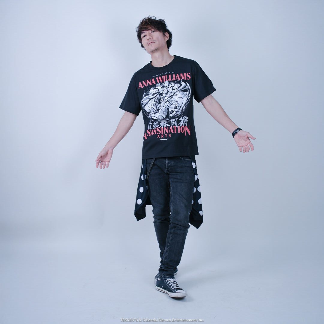 TEKKEN 8 IIJAN ALL FIGHTER T SHIRT ver.02  Anna Williams