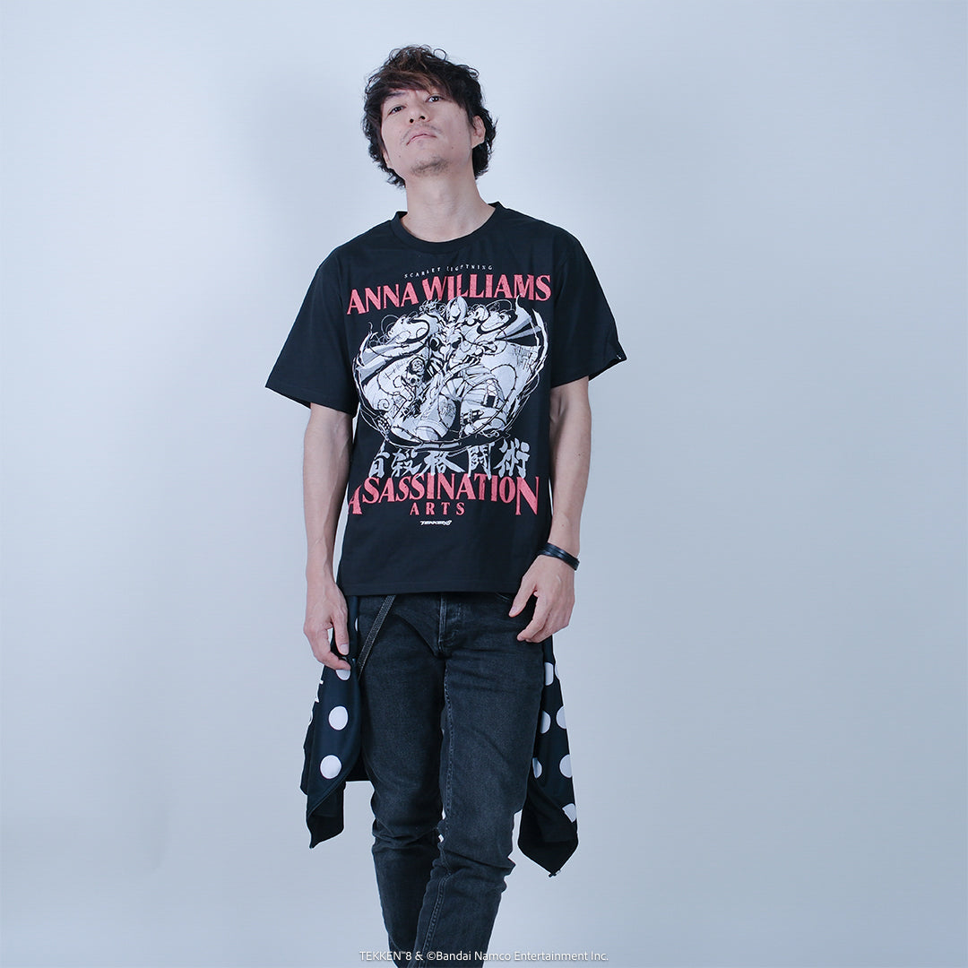 TEKKEN 8 IIJAN ALL FIGHTER T SHIRT ver.02  Anna Williams