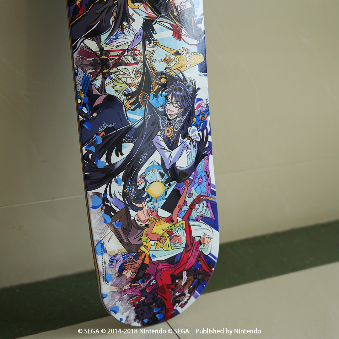 Bayonetta Skateboard『BAYONETTA 』1&2 Memorial Art by Mari Shimazaki