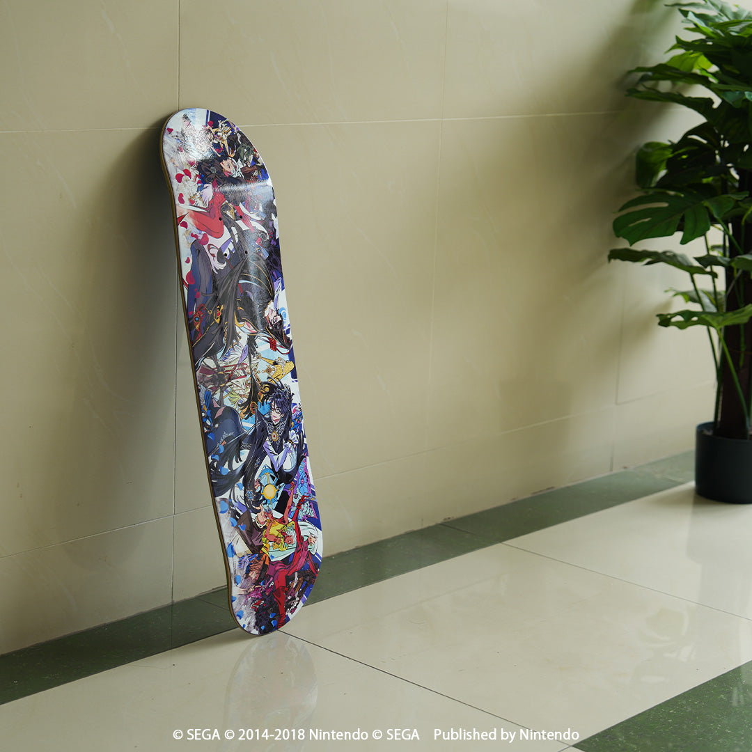 Bayonetta Skateboard『BAYONETTA 』1&2 Memorial Art by Mari Shimazaki