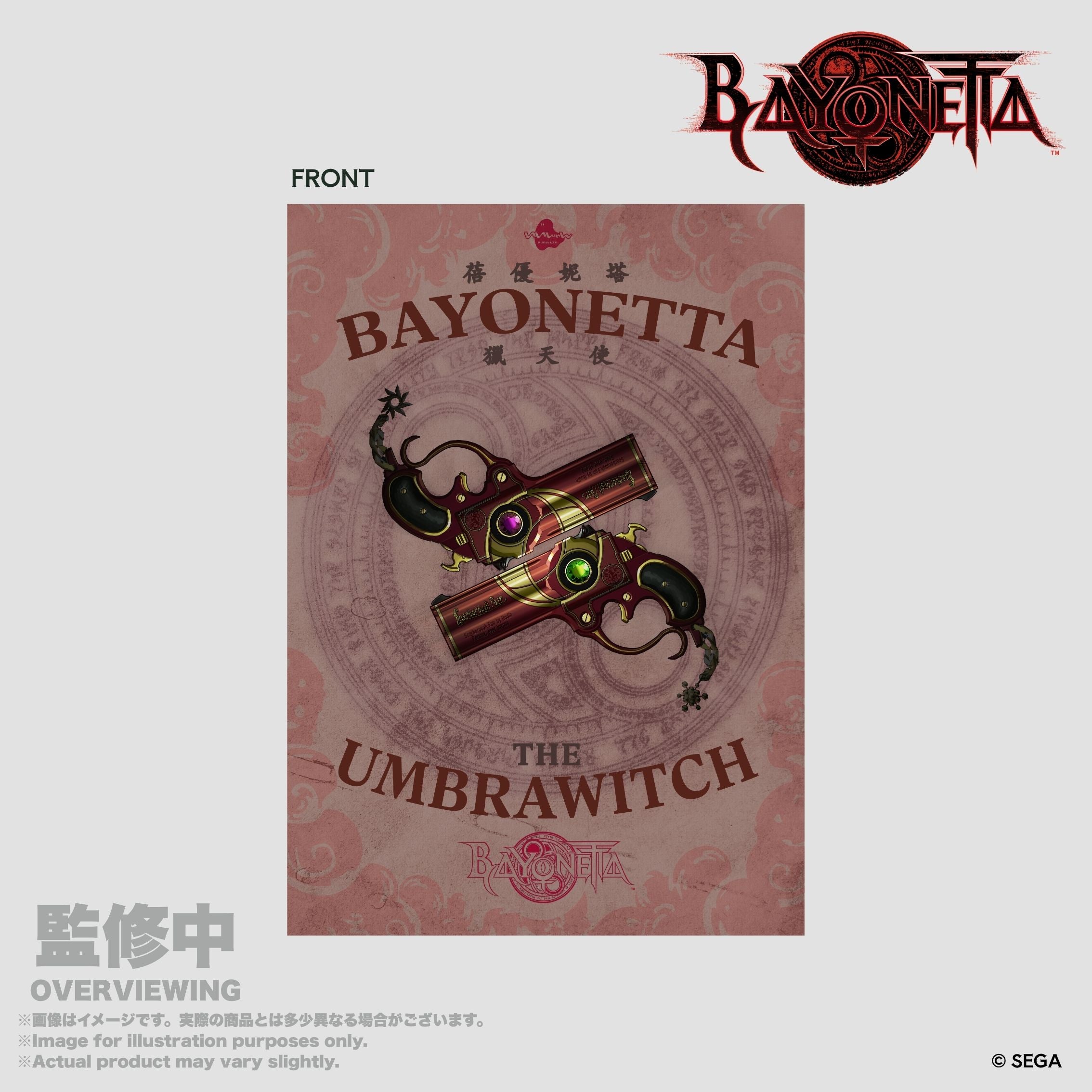 Bayonetta A4 Clear File Book of Angels