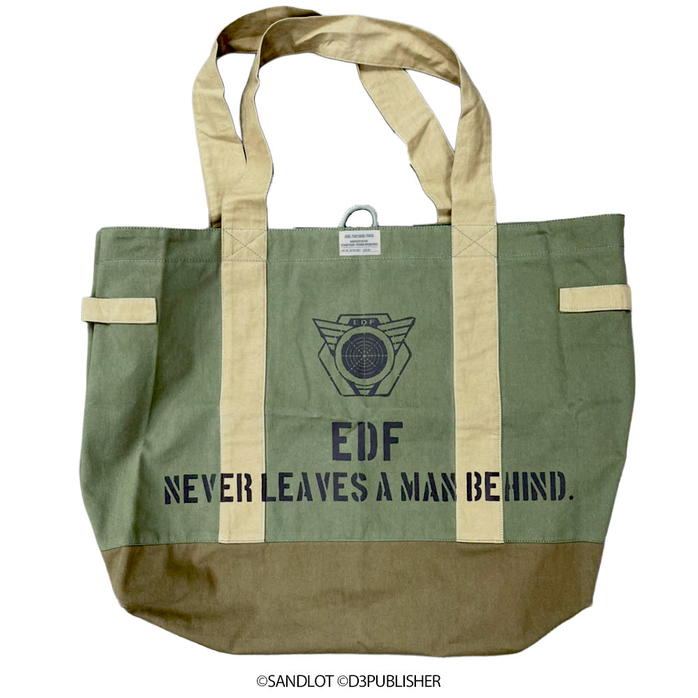EARTH DEFENSE FORCE 5/6 Earth Defense Force Standard-Issue Military Tote Bag
