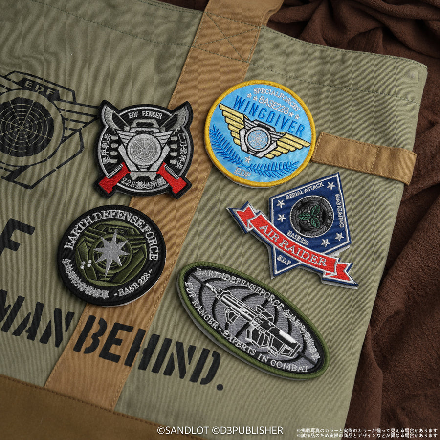 EARTH DEFENSE FORCE 5/6 Earth Defense Force Unit Patch