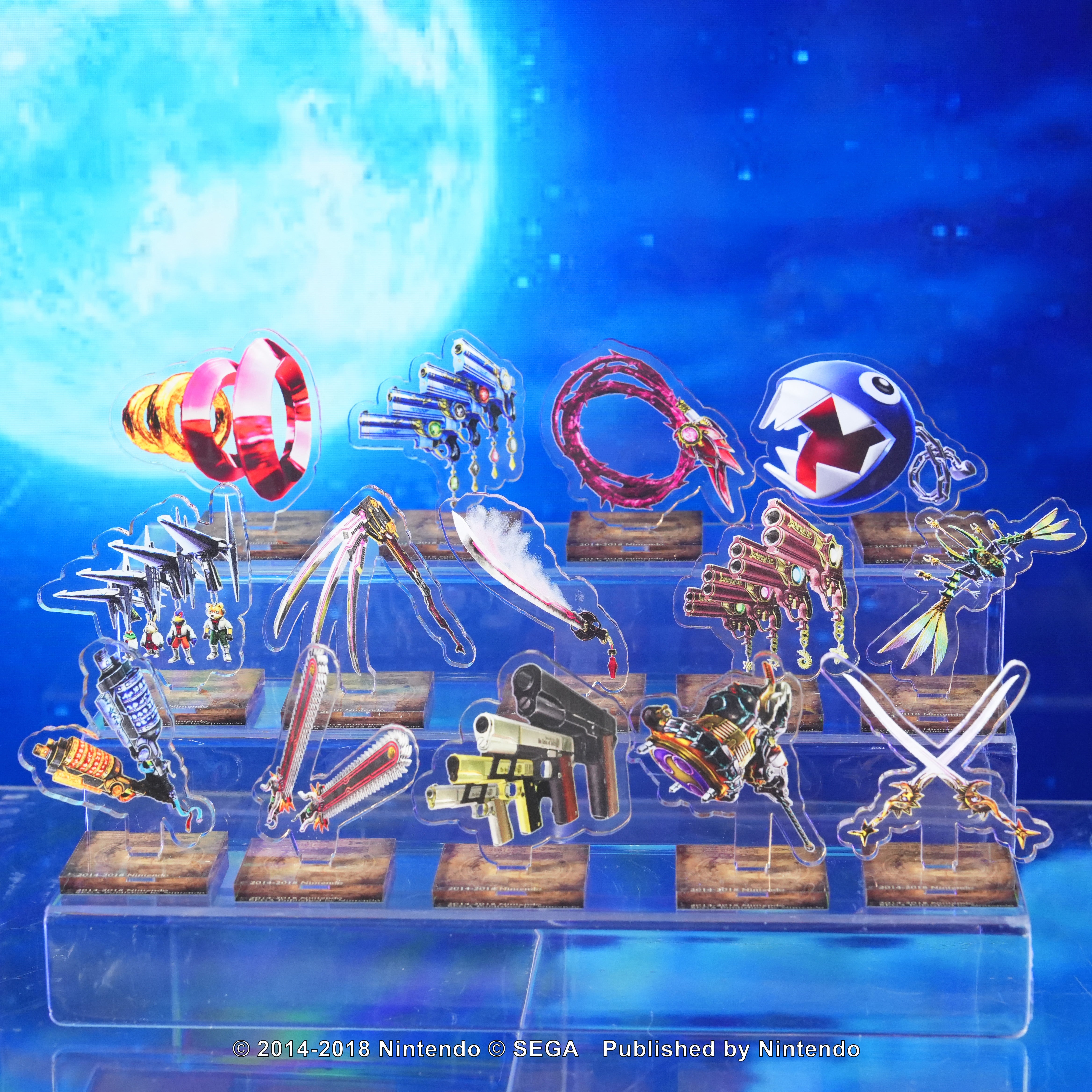 Bayonetta2 Weapon Mini Acrylic Stand