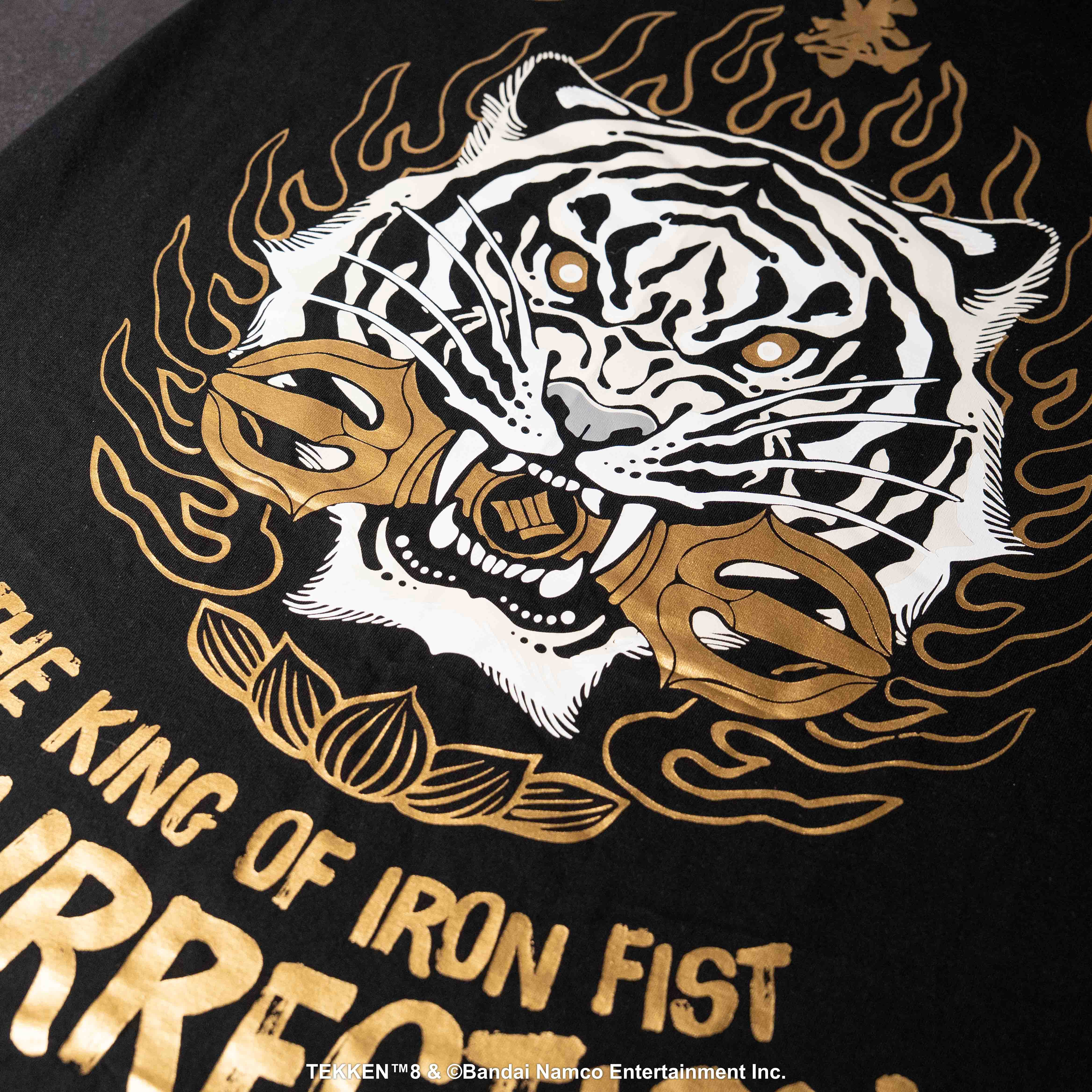TEKKEN 8 Big Silhouette T-shirts  Heihachi Mishima Warrior Instinct