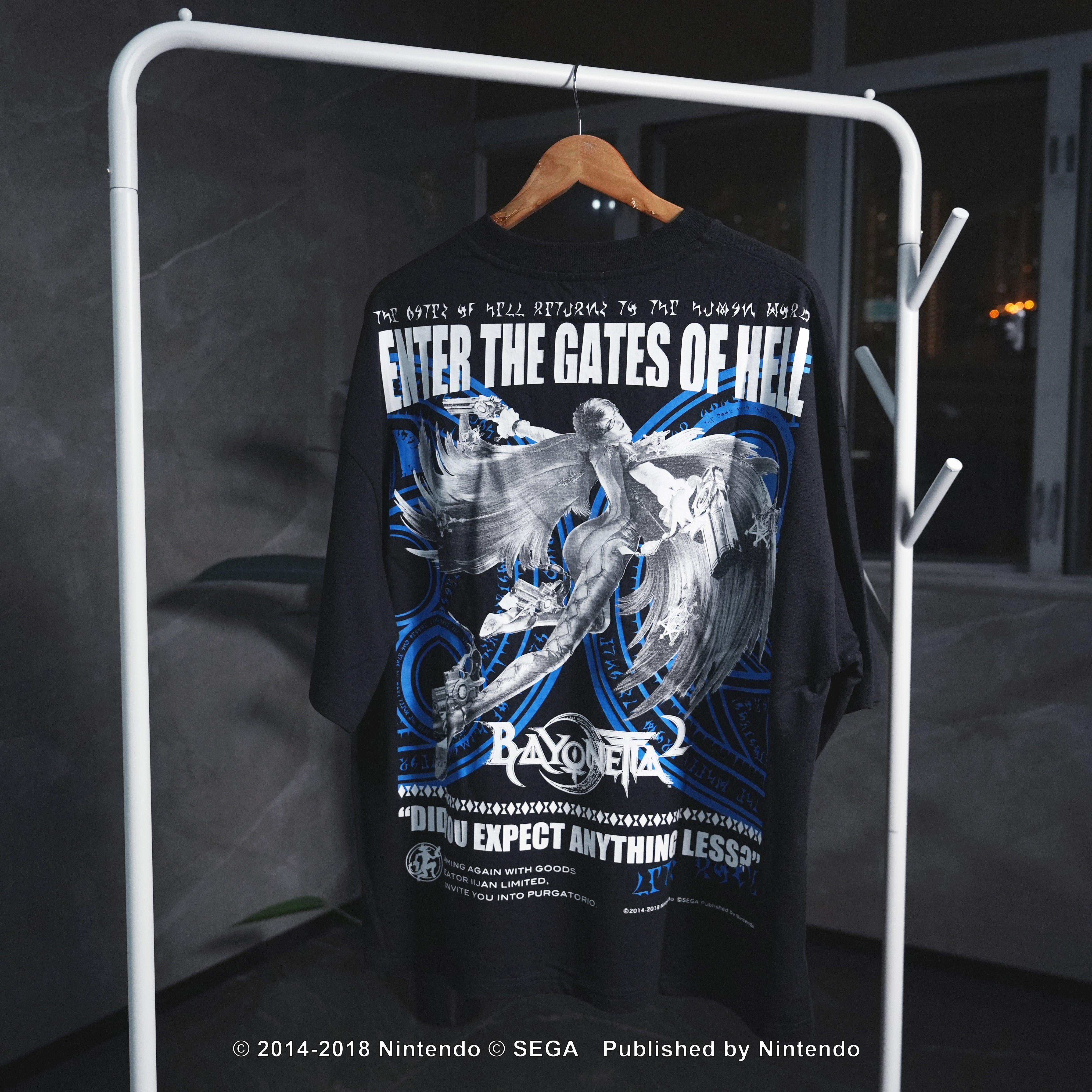 Bayonetta The Gates of Hell x IIJAN Oversized Shirt
