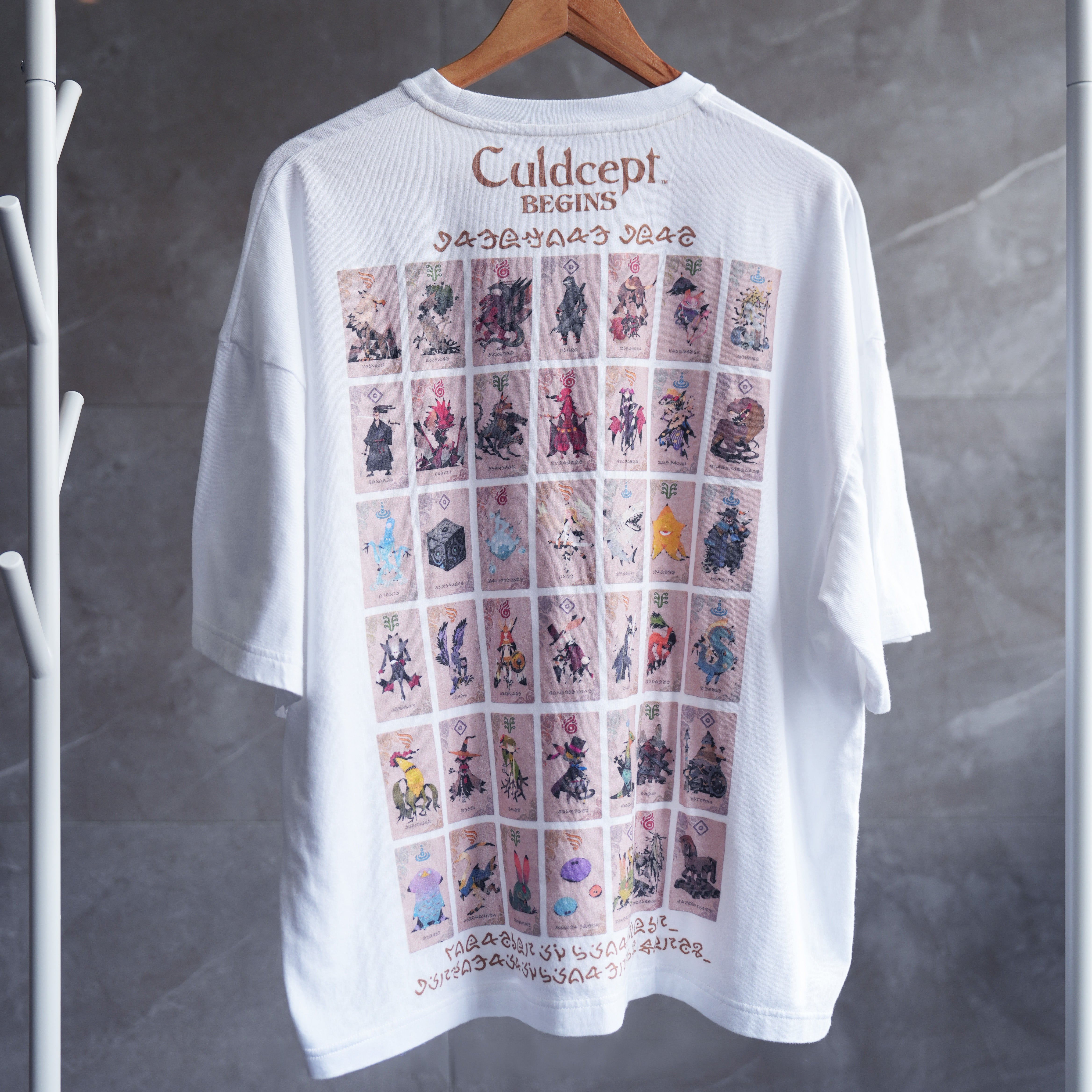 Culdcept BEGINS Big Silhouette T-shirt Creature Card