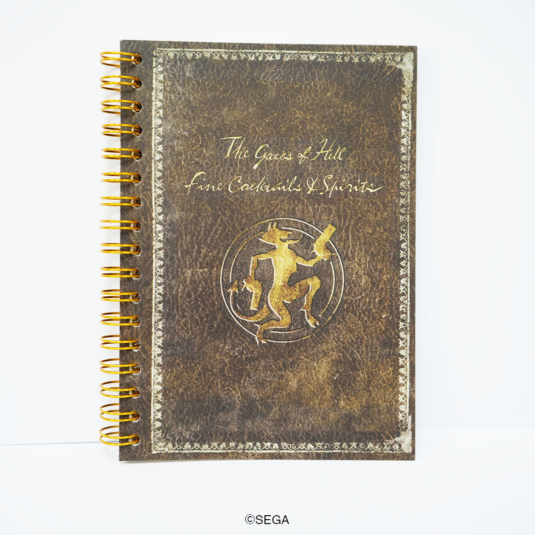 蓓優妮塔 The Gates of Hell 菜單風筆記簿