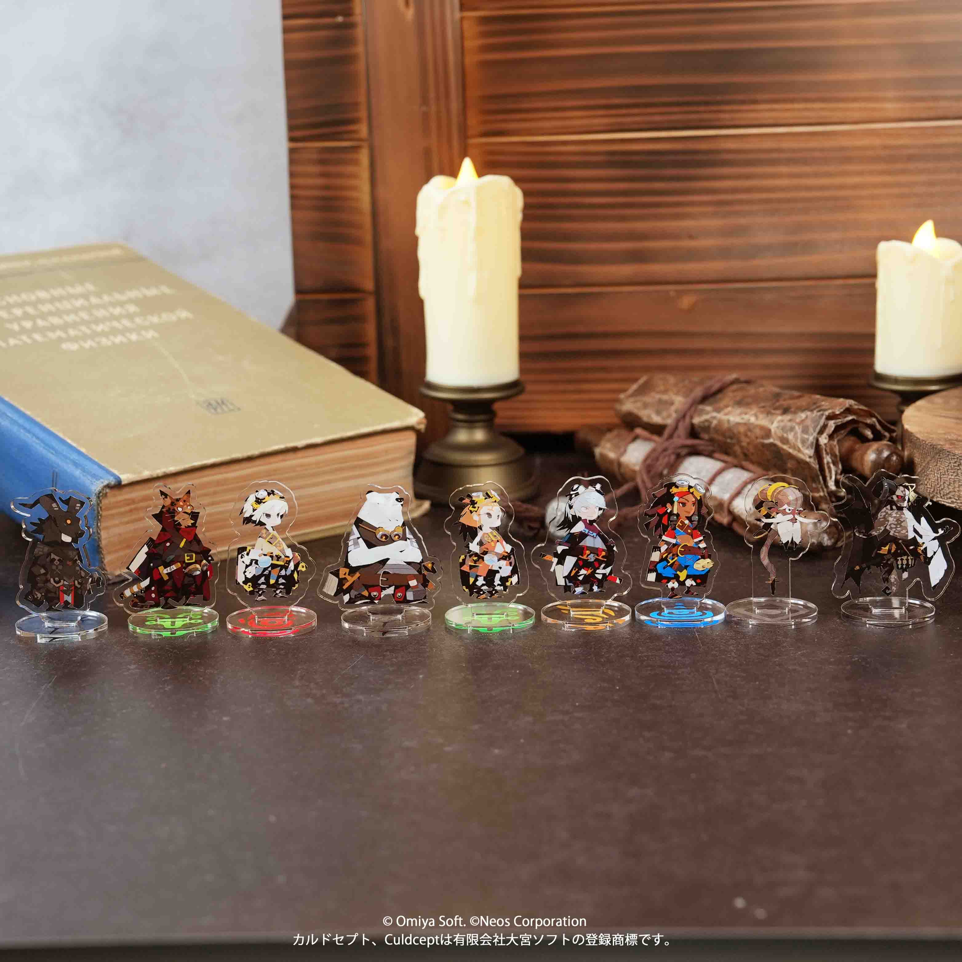 Culdcept BEGINS Character Game Pieces