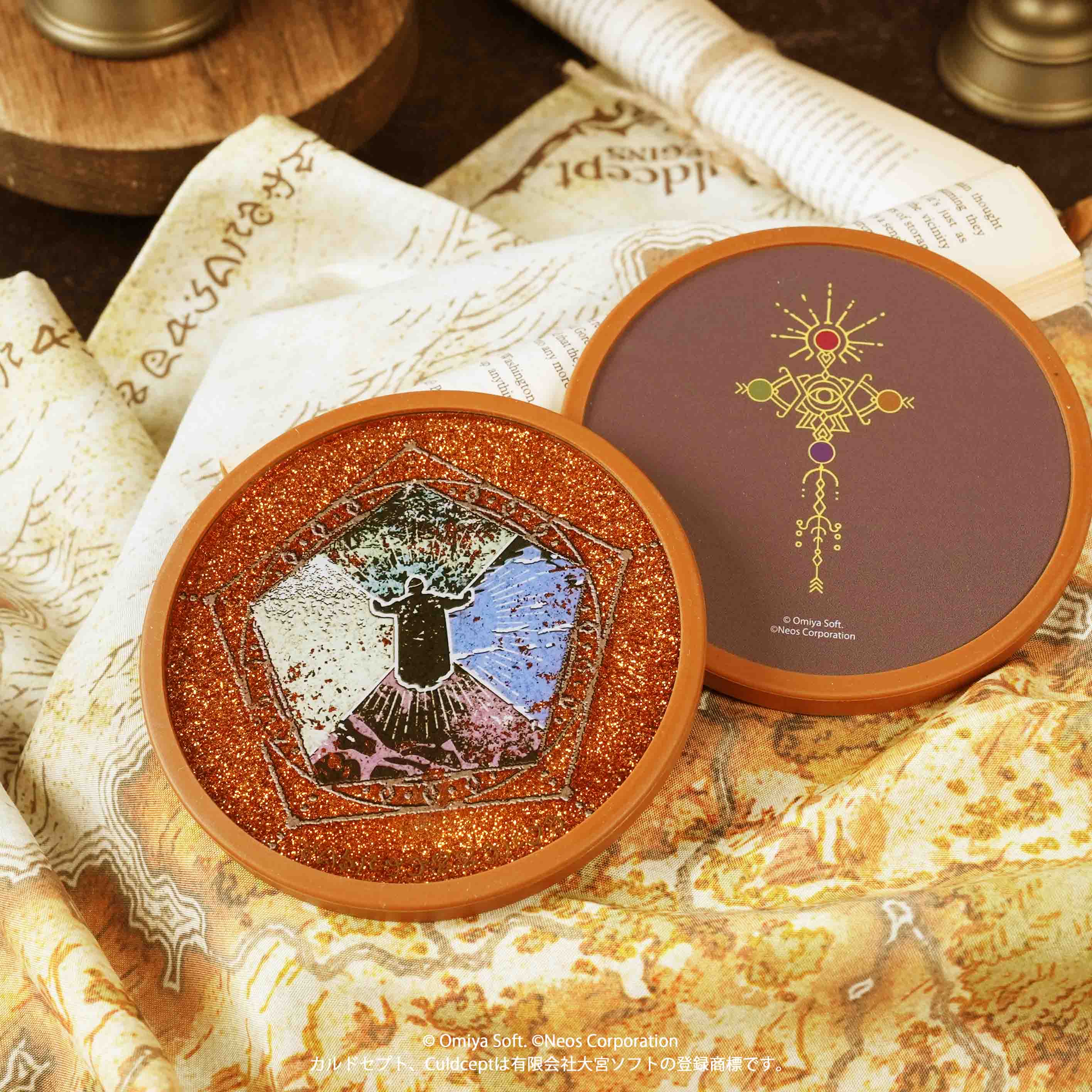 Culdcept BEGINS Glitter Coaster Quintessence