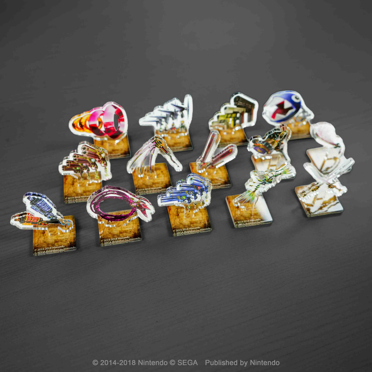 Bayonetta2 Weapon Mini Acrylic Stand