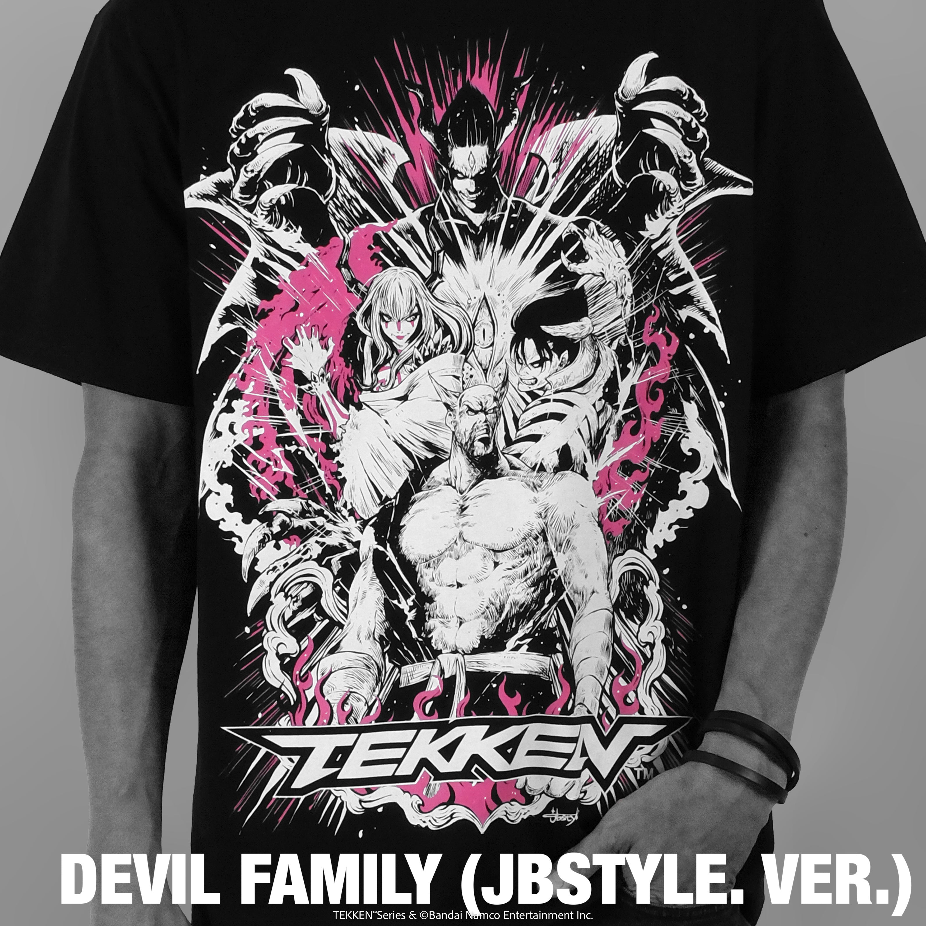 【Pre-order item】TEKKEN8 IIJAN ARTIST COLLABORATION T-SHIRT jbstyle. Devil Familiy