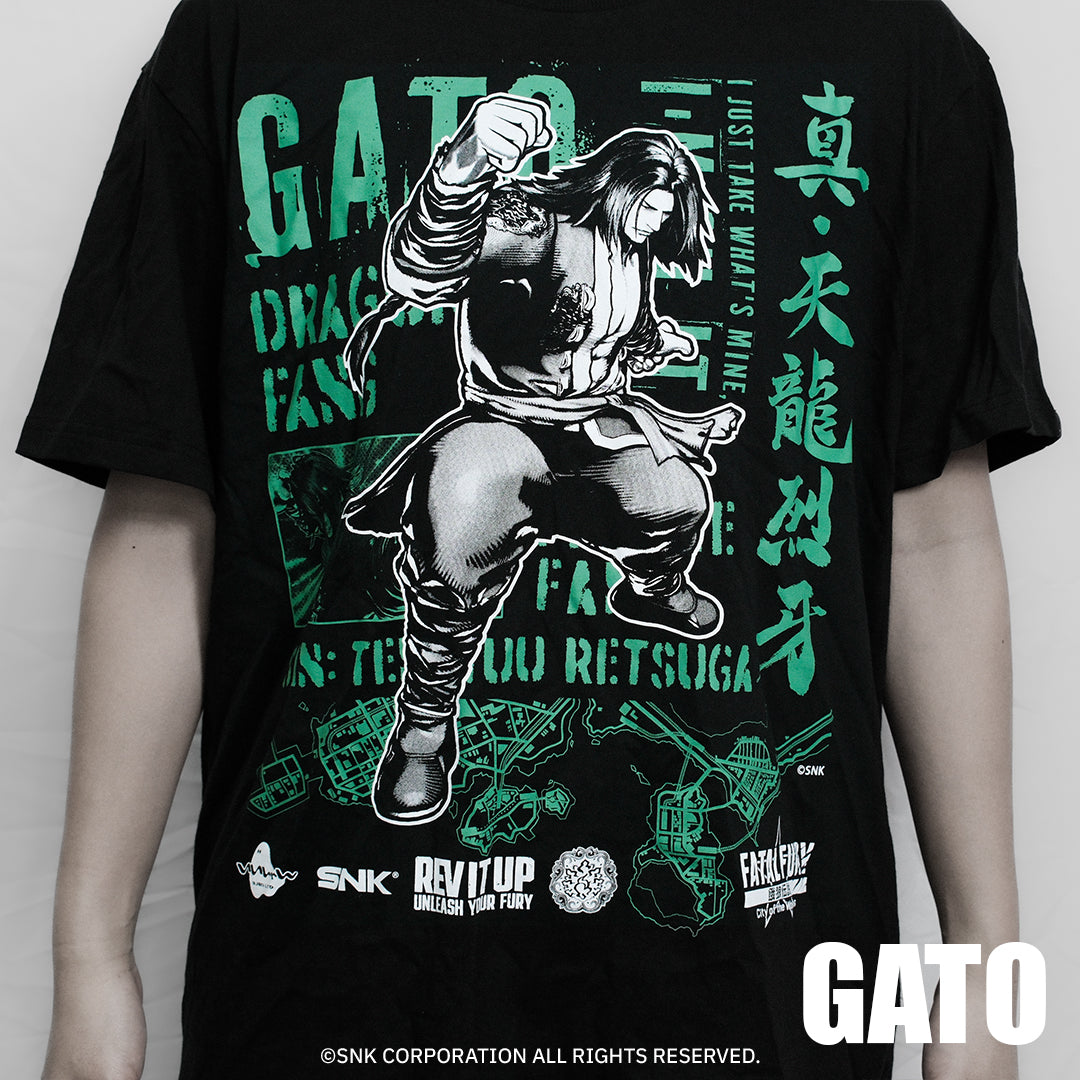 《餓狼傳説 City of the Wolves》IIJAN全角色T-shirt 牙刀