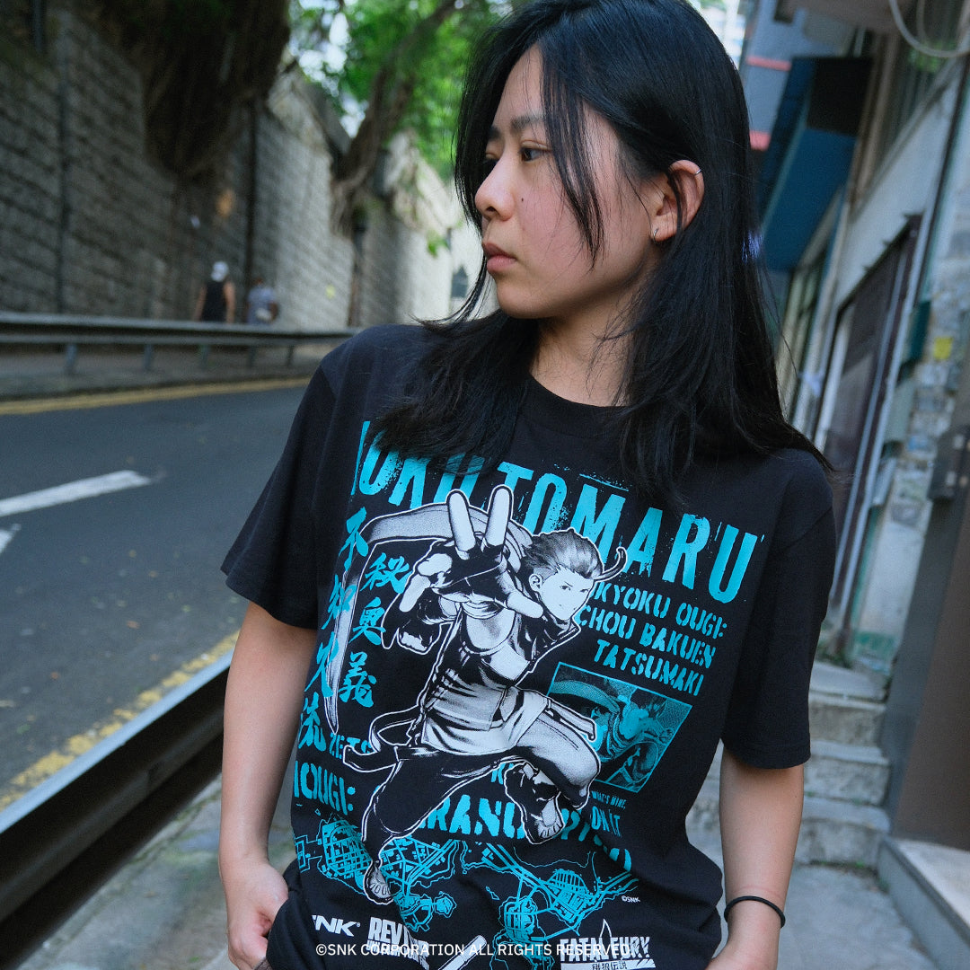 《餓狼傳説 City of the Wolves》IIJAN全角色T-shirt 北斗丸