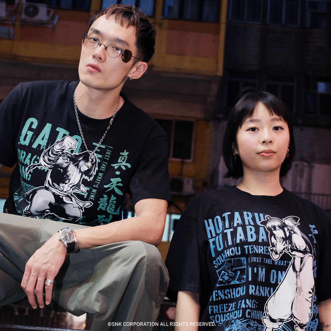 《餓狼傳説 City of the Wolves》IIJAN全角色T-shirt 雙葉螢