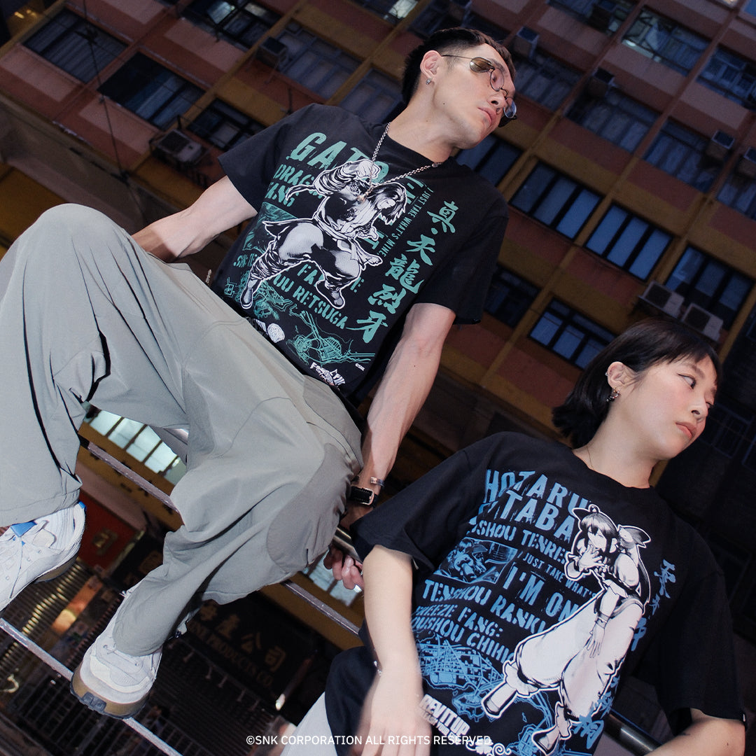 《餓狼傳説 City of the Wolves》IIJAN全角色T-shirt 雙葉螢