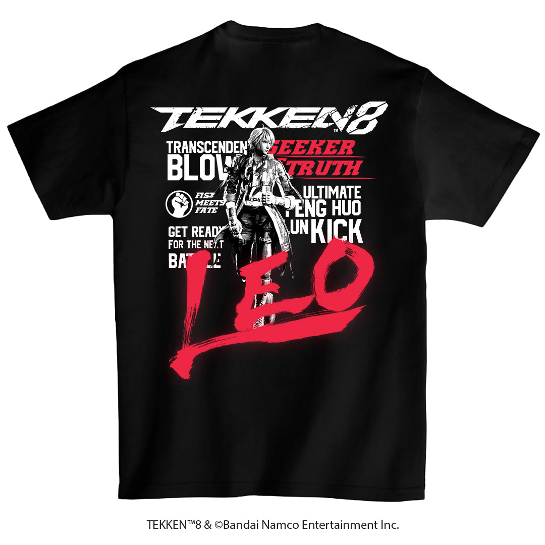 TEKKEN 8 Launch Special Backprint T-shirt (Leo)(Shipping in July ...