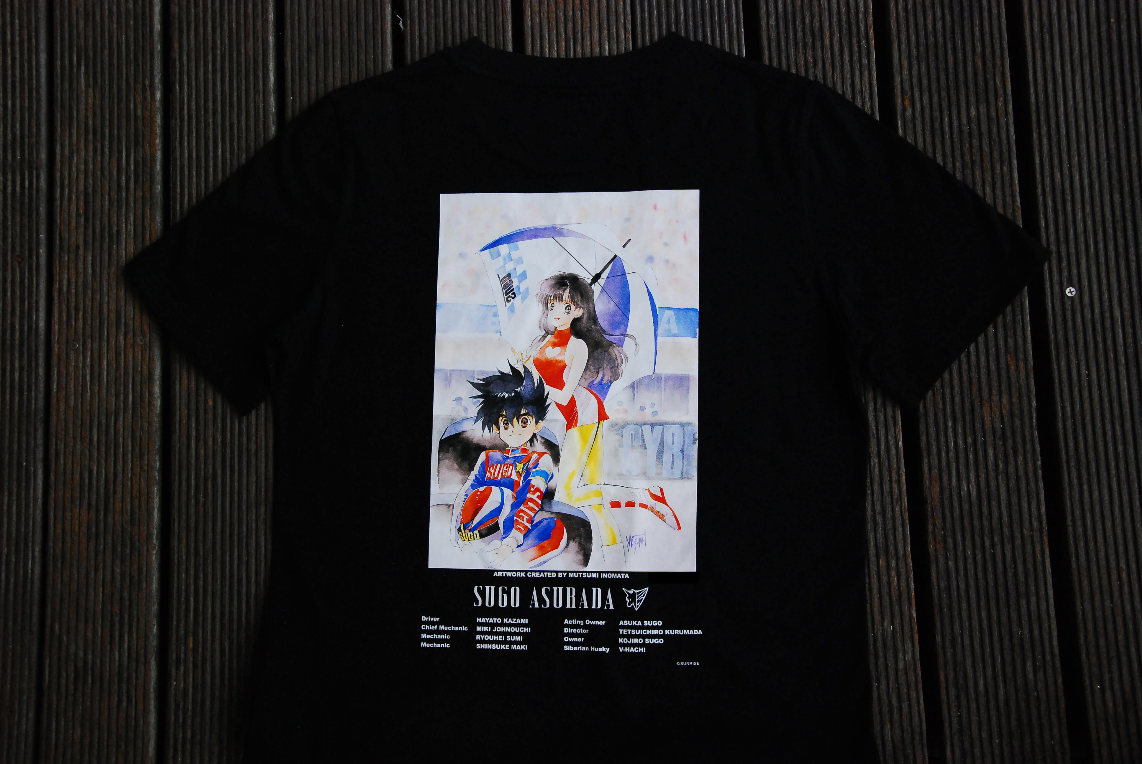 "Future GPX Cyber Formula" Customized Original Artwork T-shirt Ver. 1.0